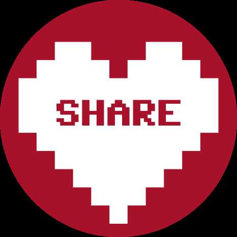 ILoveFS heart with 'share'